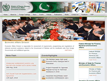 Tablet Screenshot of ead.gov.pk